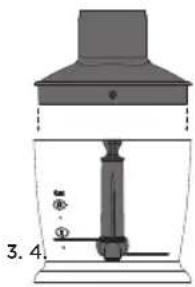 WESTINGHOUSE WHSM01SS - HOW TO USE THE CHOPPER ACCESSORY: - 2