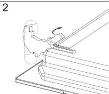 Campomatic CB95W - Cleaning the oven do or 11.3 Removing the doors. - 2