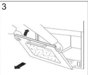 Campomatic CB95W - Cleaning the oven do or 11.3 Removing the doors. - 3