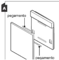 1. Tome los cuatro tomillos cortos