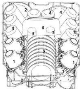 Infiniton DIW-4614W - cesta superior: - 1