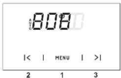 808 |< | MENU | >| 2 1 3