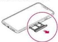 LG V405EBW ThinQ - Τοποθέτηση της κάρτας SIM - 4