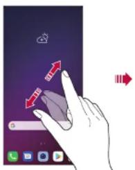 LG V405EBW ThinQ - Προβολή του θέματος φόντου - 1