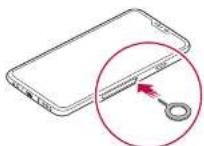 LG V405EBW ThinQ - Τοποθέτηση της κάρτας SIM - 3