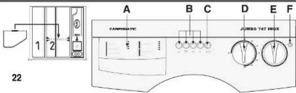 22 A B C D E F CAMBRIDGE JUMBO 747 BOX