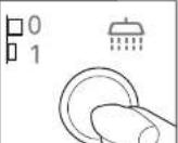 Campomatic WM747W - EXTRA RINSE BUTTON - 1