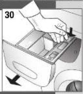 Campomatic WM747W - REMOVING THE DETERGENT DRAWER - 1
