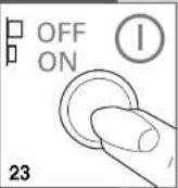 Campomatic WM747W - ON/OFF KNOB OR BUTTON - 1