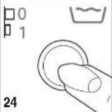 Campomatic WM747W - NO-DRAIN BUTTON - 1