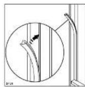 Tricity Bendix TBFF37 - Recess dimensions - 5