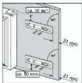 Tricity Bendix TBFF55 - Door reversibility - 13