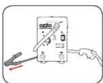 Ozito MWR-9045 - FEEDING THE WELDING WIRE - 6