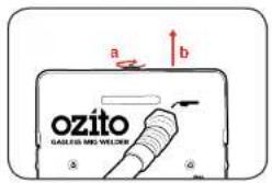 ozito GALF 150 MELD WELDER a b