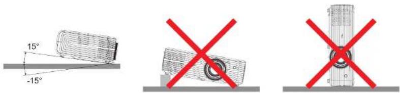 OPTOMA 4K550ST - Projector installation notice - 1