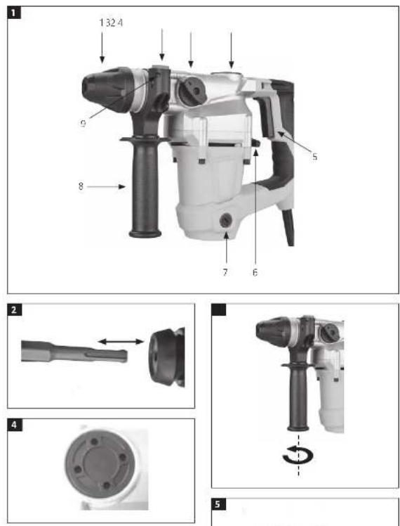 Meec Tools 001-199 - BORRHAMMARE - 2