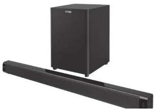 Logik L32SWLB14 - Soundbar with wireless subwoofer - 1
