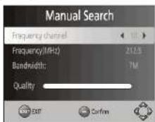 TECHNISAT CE-T - Manual Search - 1