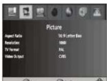 TECHNISAT CE-T - Video Setting - 1