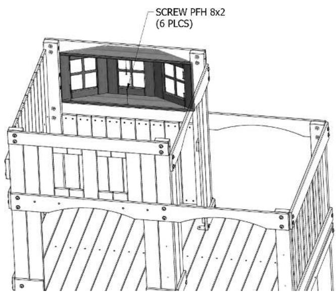 SCREW PFH 8x2 (6 PLCS)