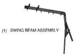 (1) SWING BEAM ASSEMBLY
