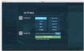 SETTINGS Language Type1 Feature1 Color Color Audio Audio Audio Audio Audio Audio Audio