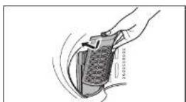 BOSCH WOE135S0ZA - Cleaning the lint filter - 3