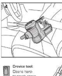 Crevice tool: Cleaving hard-