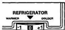 Roper RT18DKXHW00 - Refrigerator control - 1
