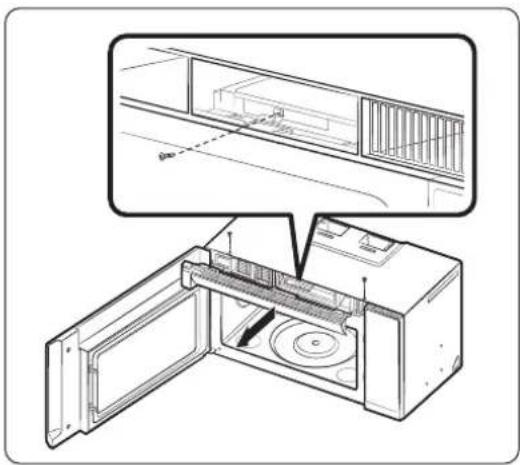 SAMSUNG MC17J8000CS/AA - Reemplazo de la luz del horno - 1