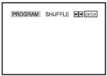 PROGRAM SHUFFLE ENTER