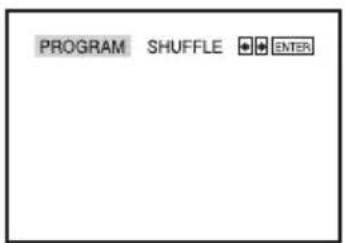 PROGRAM SHUFFLE ENTER