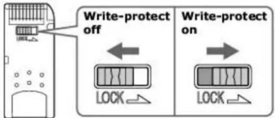 SONY Vaio PCG-FRV25 - Using the Write-Protect Tab - 1