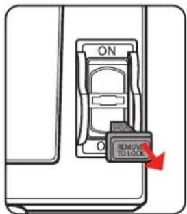 ON REMOVE TO LOCK