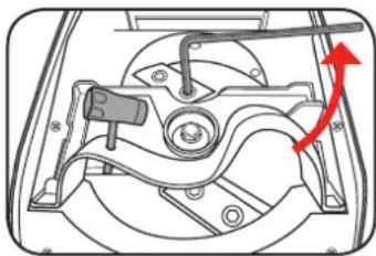 Ozito RSH-100 - Replacing blades cont. - 1