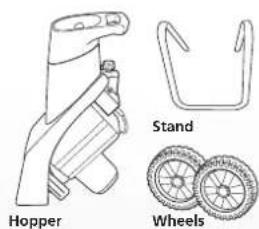 Hopper Stand Wheels