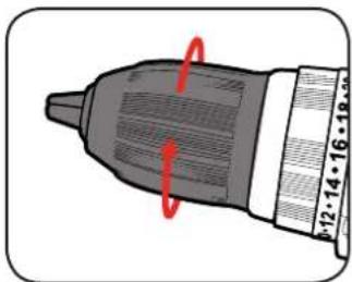 Ozito PX5PAK-005 - Installing a Drill Bit - 1