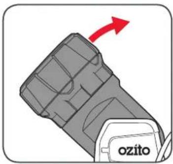 Ozito PX5PAK-005 - Adjusting the Rotating Head - 2