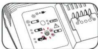 Diagram showing electrical switch symbols and component layout with labels like '电源' (power) and various connection points.