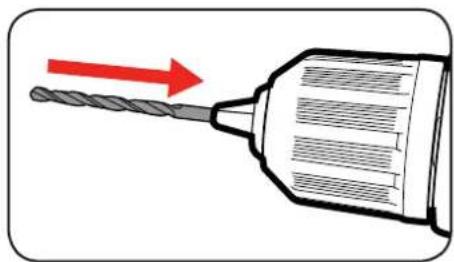 Ozito PX5PAK-005 - Installing a Drill Bit - 2