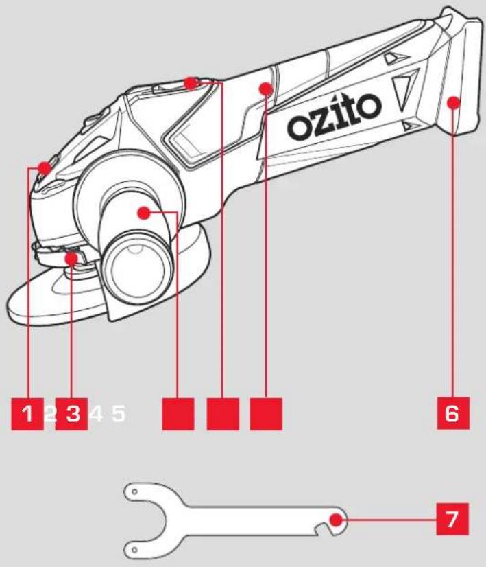 ozito 1 2 3 4 5 6 7