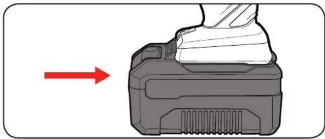 Ozito PX5PAK-005 - Installing the Battery Pack - 1