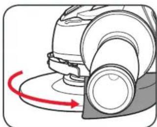 Ozito PX5PAK-005 - Adjusting the Safety Guard - 2