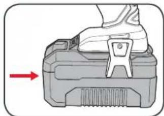 Ozito PX5PAK-005 - Inserting & Removing the Battery - 1
