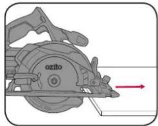 Ozito PX5PAK-005 - MAKING A CUT 6. BLADE FITMENT - 5