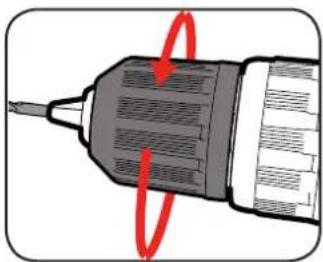 Ozito PX5PAK-005 - Installing a Drill Bit - 3