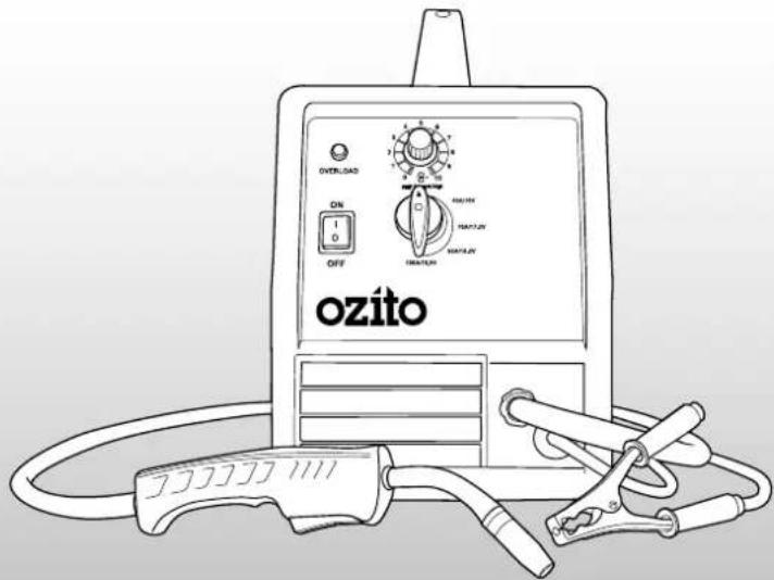 OVERLOAD ON OFF OZITO RAC/UV RAC/UV RAC/UV RAC/UV