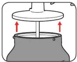 Ozito ASG-SFE - Installing the Paint Pot - 1