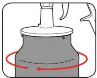 Ozito ASG-SFE - Installing the Paint Pot - 3
