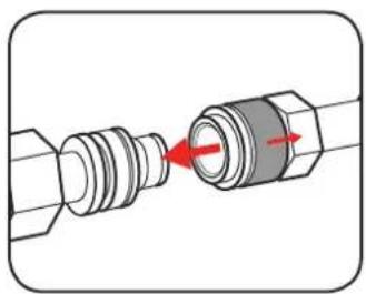 Ozito ASG-SFE - Attaching to Compressor - 3